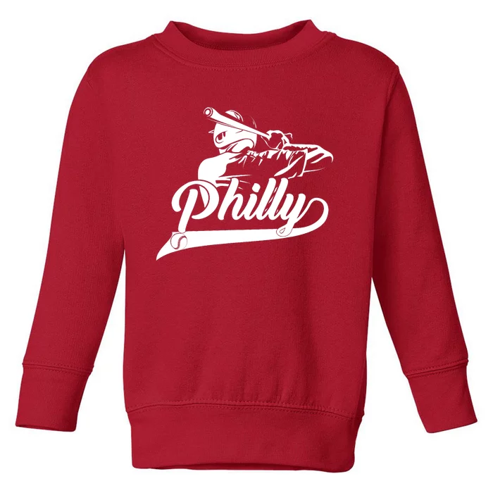 Philadelphia Skylines I Am Proud Of Philadelphia Toddler Sweatshirt