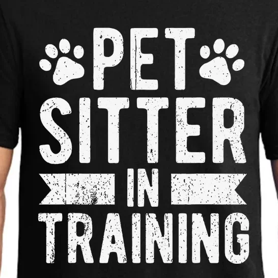 Pet Sitter In Training Pet Sitting Dog Walker Pajama Set