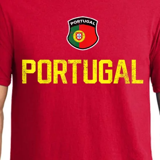 Portugal Soccer Jersey Portuguese Football Men Women Pajama Set