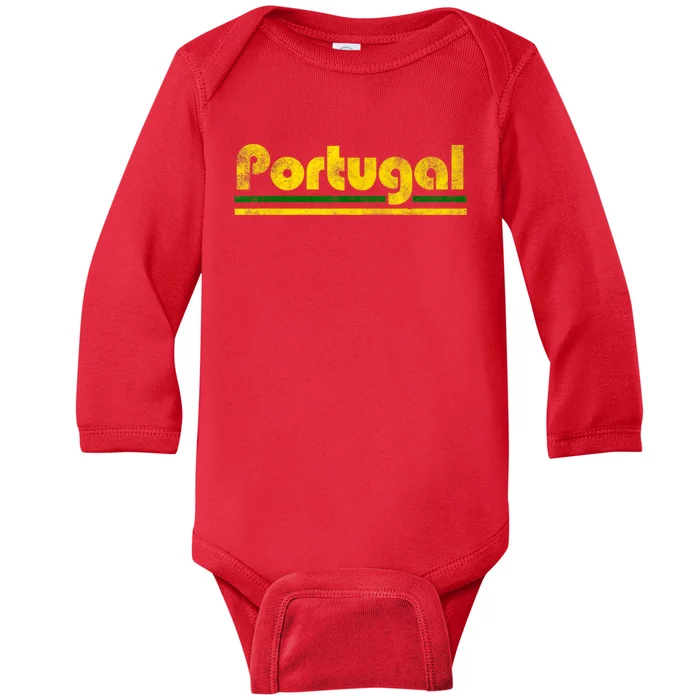 Portugal Soccer Jersey Portuguese Football Men Women Baby Long Sleeve Bodysuit