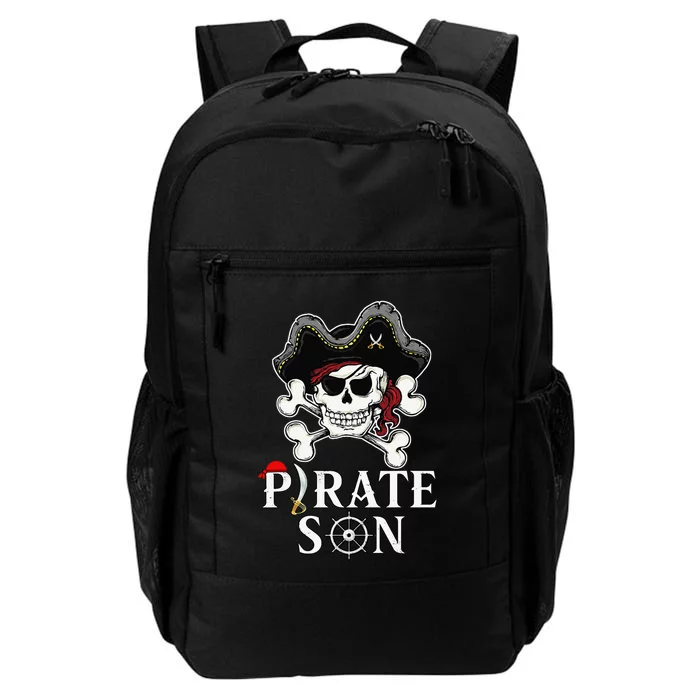 Pirate Son Jolly Roger Crossbones Pirate Daily Commute Backpack