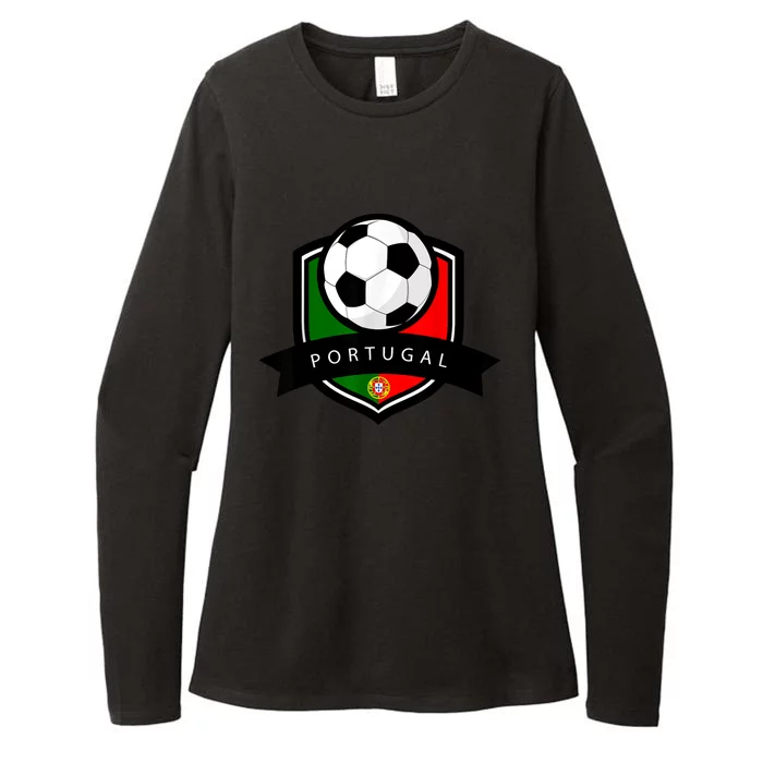 Portugal Soccer Jersey Portuguese Football Men Women Womens CVC Long Sleeve Shirt