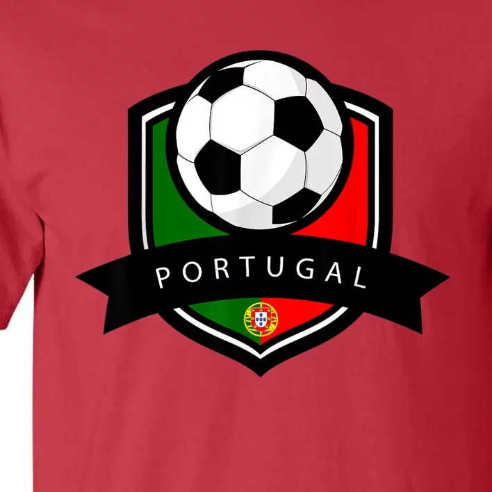 Portugal Soccer Jersey Portuguese Football Men Women Tall T-Shirt