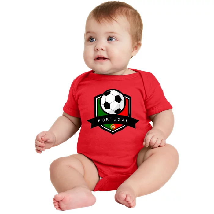 Soccer Bodysuit - Red/Portugal - Kids