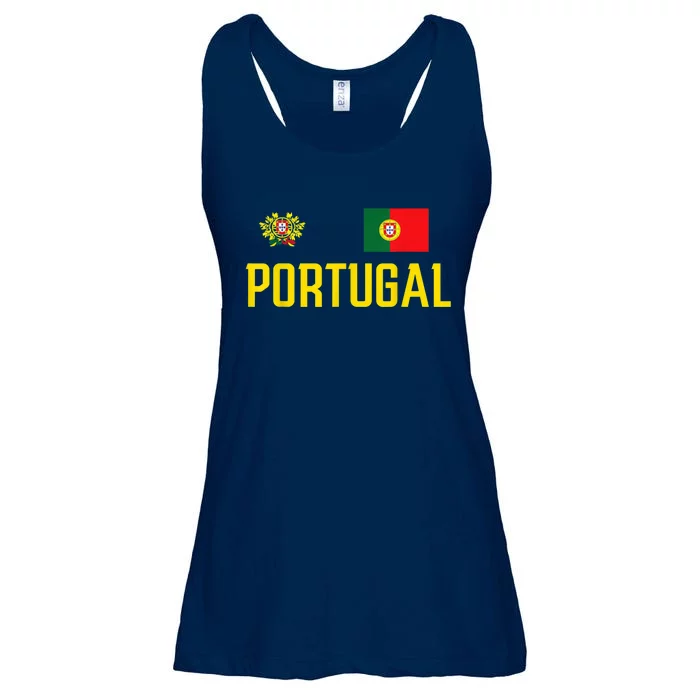 Portugal Soccer Jersey Portuguese Football Men Women Ladies Essential Flowy Tank