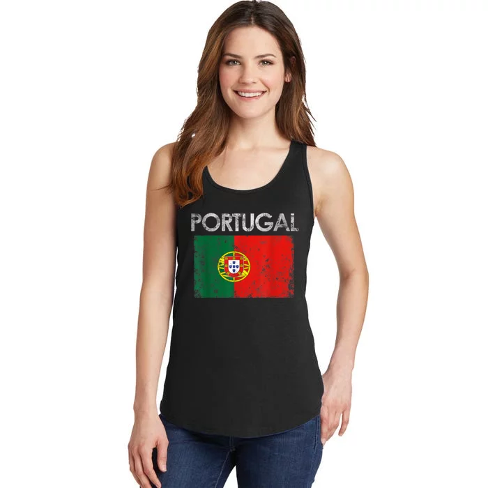 Portugal Soccer Jersey Portuguese Football Men Women Ladies Essential Tank