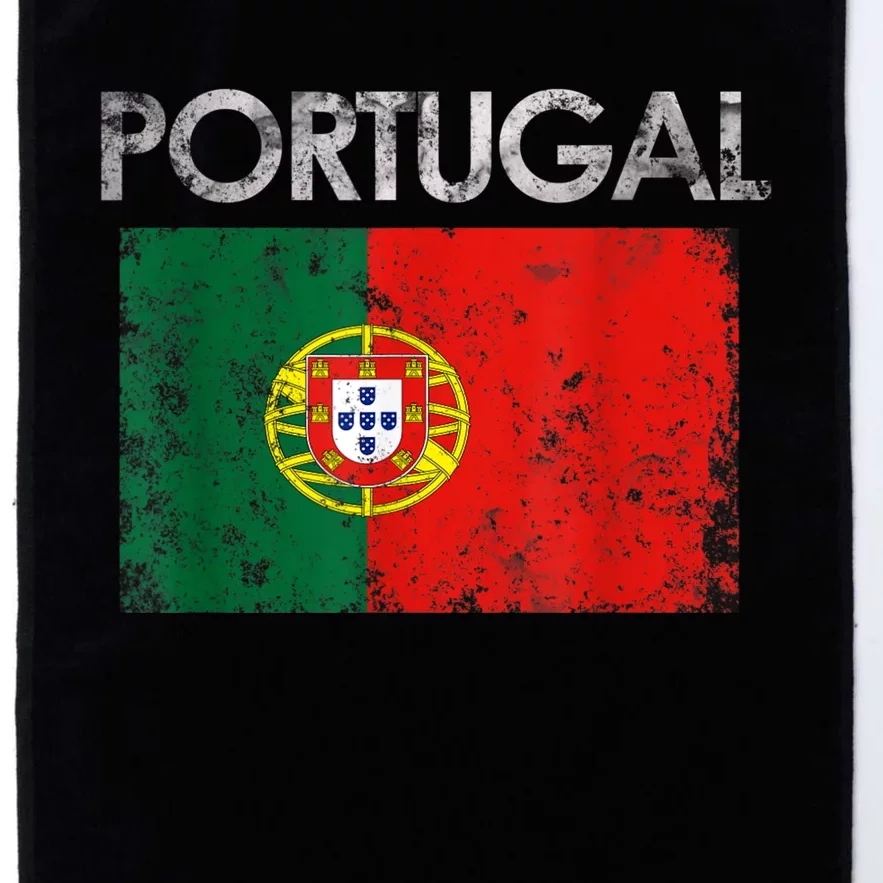 Portugal Soccer Jersey Portuguese Football Men Women Platinum Collection Golf Towel