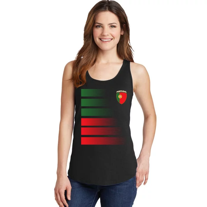 Portugal Soccer Jersey Portuguese Football Men Women Ladies Essential Tank