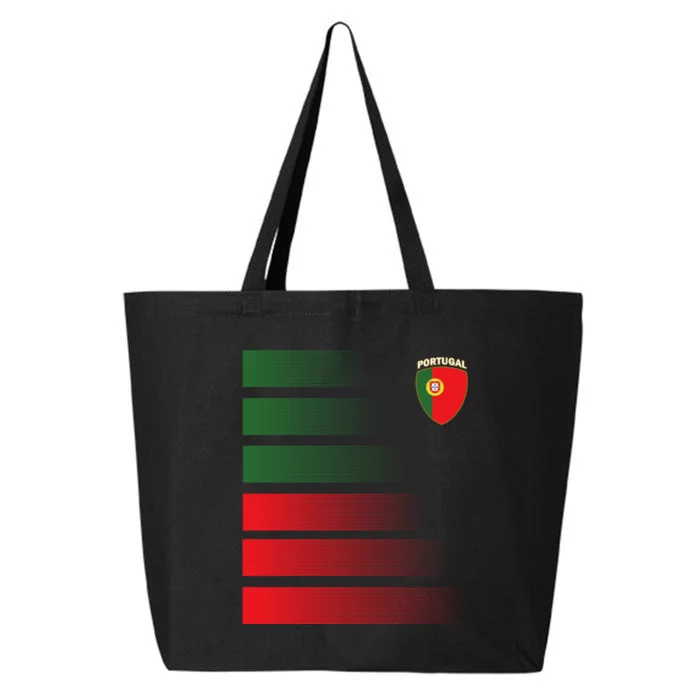 Portugal Soccer Jersey Portuguese Football Men Women 25L Jumbo Tote