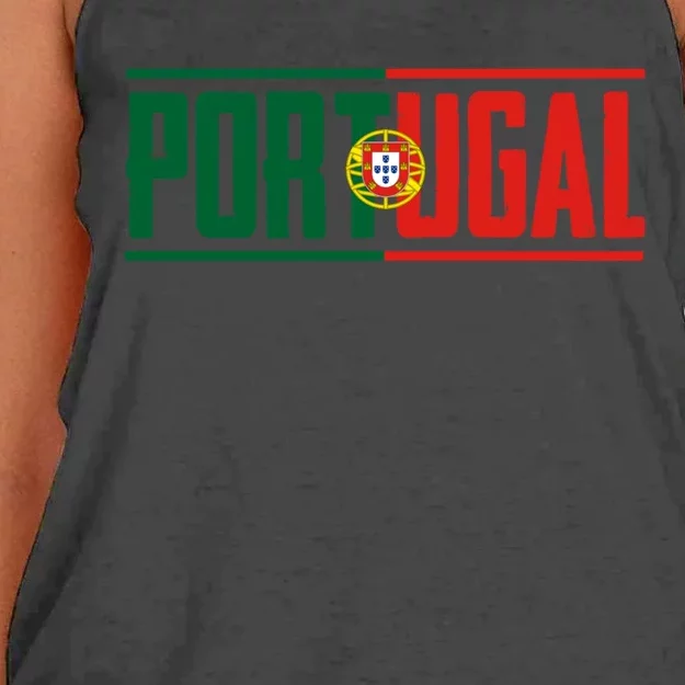 Portugal Soccer Jersey Portuguese Football Men Women Women's Knotted Racerback Tank