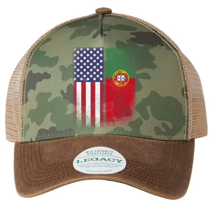 Portugal Soccer Jersey Portuguese American Flag Football Men Women Legacy Tie Dye Trucker Hat