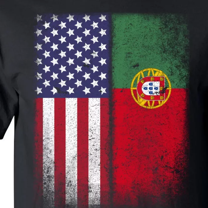 Portugal Soccer Jersey Portuguese American Flag Football Men Women Tall T-Shirt