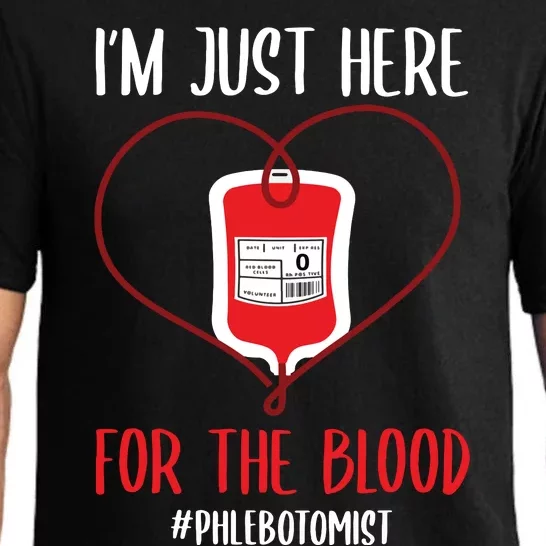 Phlebotomist Shirts Joke Blood Venipuncture Quote Phlebotomy Pajama Set