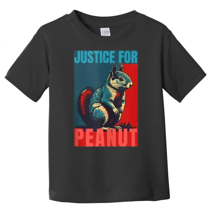 Peanut Squirrel Justice For Peanut Squirrel Toddler T-Shirt