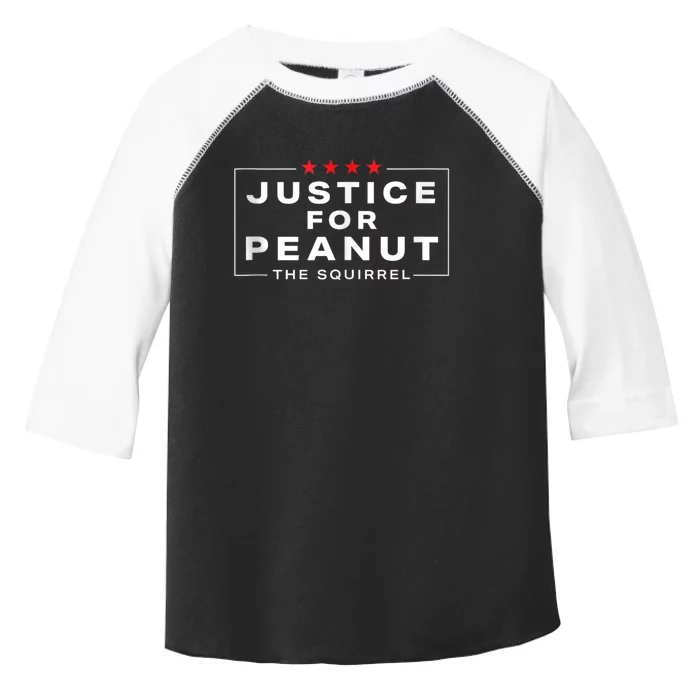 Peanut Squirrel Justice For Peanut Squirrel Toddler Fine Jersey T-Shirt