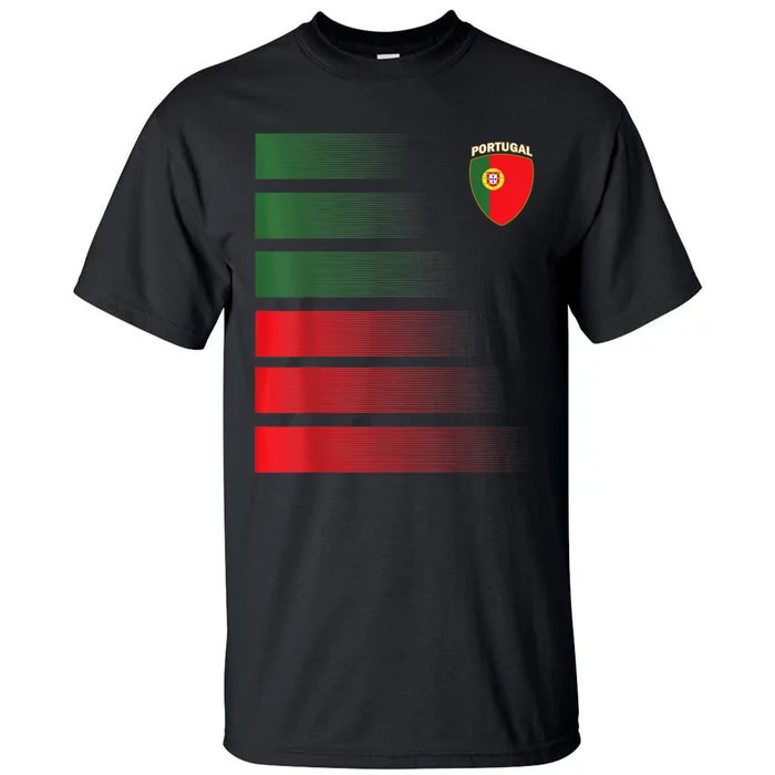 Portuguese Soccer Jersey Portugal Football Portugal Flag Tall T-Shirt