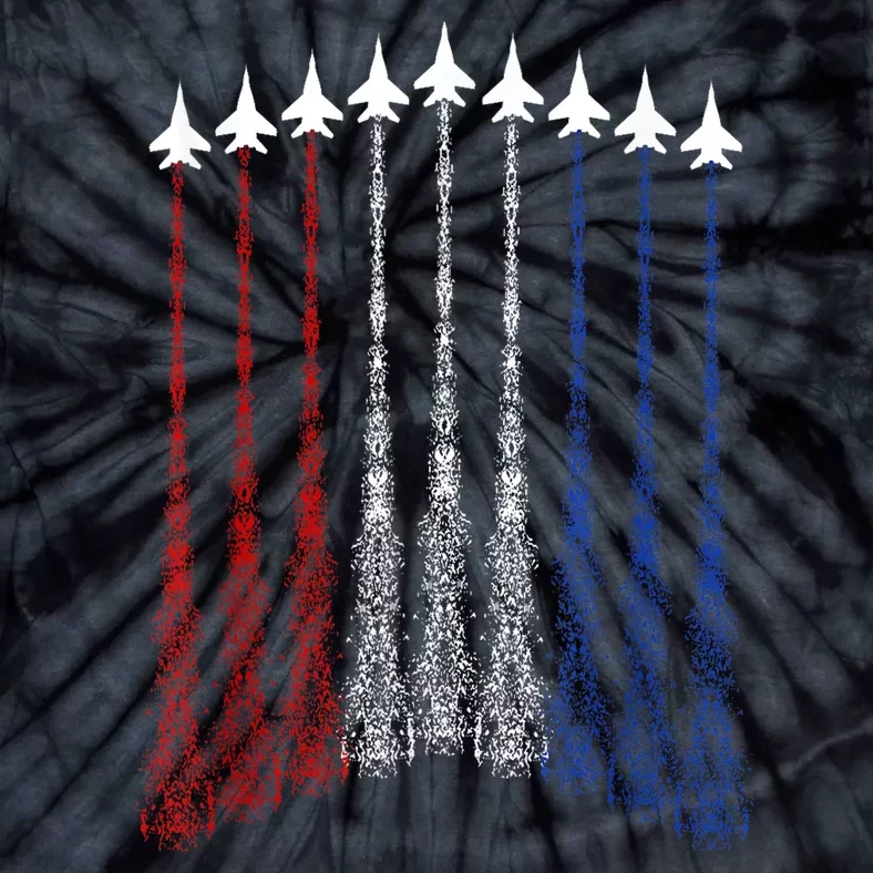 Patriotic Shirts Jet 4th Of July Usa Tie-Dye T-Shirt