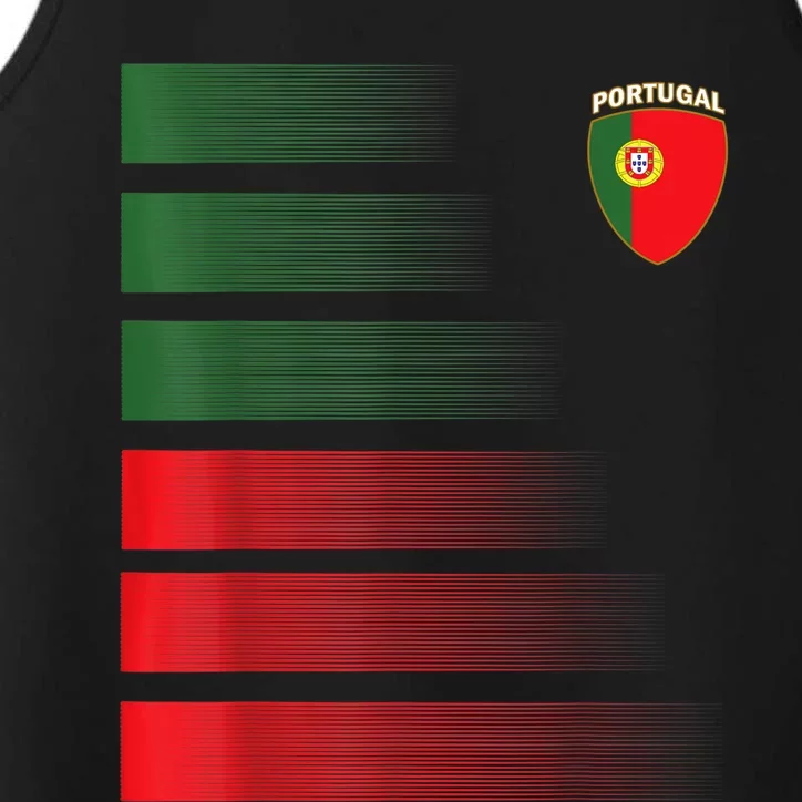 Portugal Soccer Jersey Portugal Football Fan Soccer Performance Tank