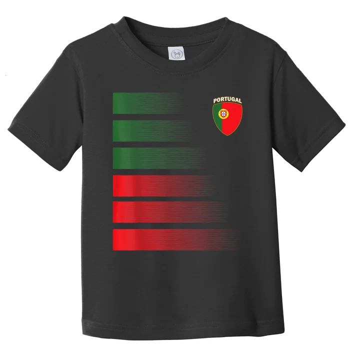 Portugal Soccer Jersey Portugal Football Fan Soccer Toddler T-Shirt