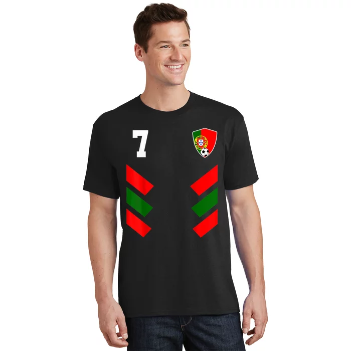 Portugal Soccer Jersey Portuguese Football Shirt Flag T-Shirt