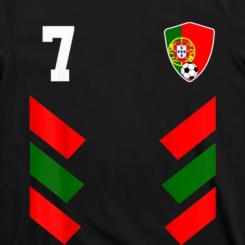 Portugal Soccer Jersey Portuguese Football Shirt Flag T-Shirt