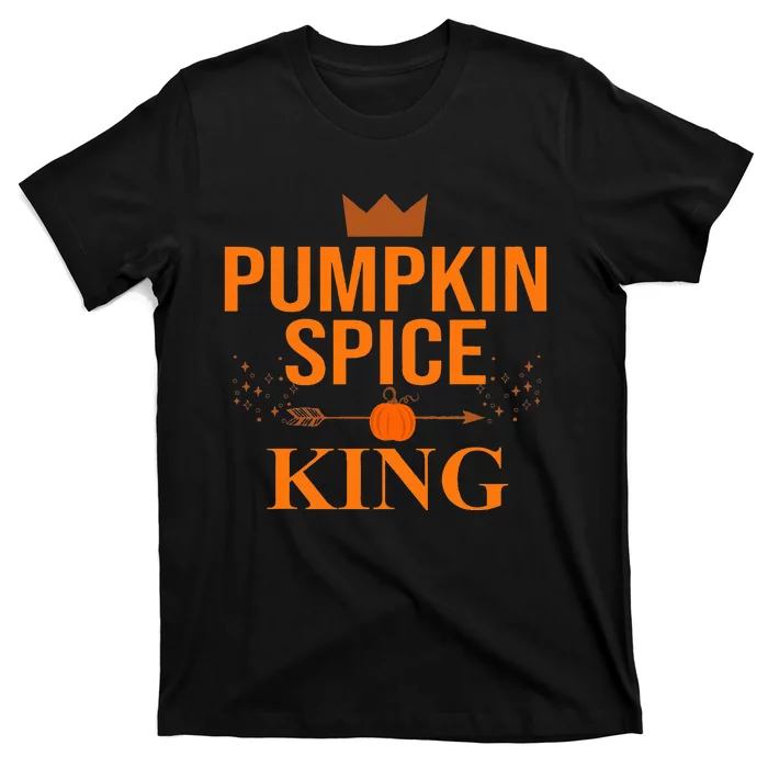 Pumpkin spice King Coffee Lover halloween & Thanksgiving T-Shirt