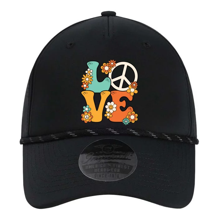 Peace Sign Love 60s 70s Costume Groovy Hippie Theme Party Performance The Dyno Cap