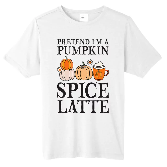 Pumpkin Spice Latte Lover Halloween Costume ChromaSoft Performance T-Shirt