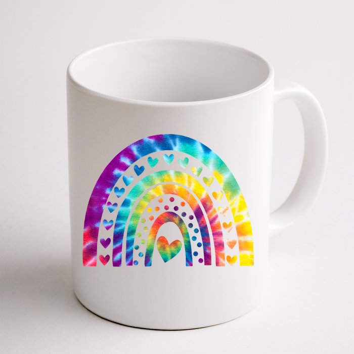 PEACE SIGN LOVE 60s 70s Tie Dye Hippie Costume Front & Back Coffee Mug