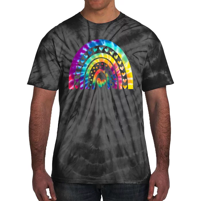 PEACE SIGN LOVE 60s 70s Tie Dye Hippie Costume Tie-Dye T-Shirt