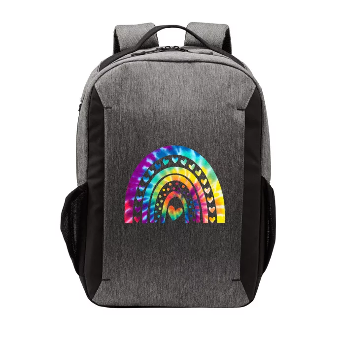 PEACE SIGN LOVE 60s 70s Tie Dye Hippie Costume Vector Backpack