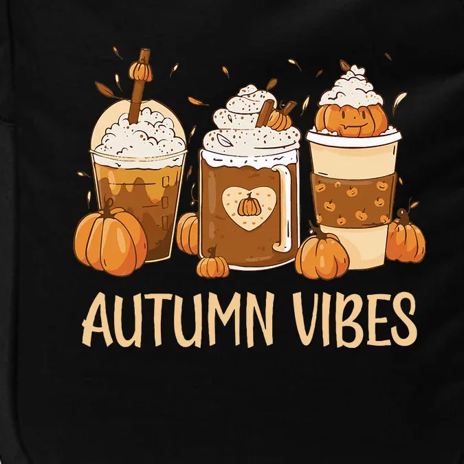 Pumpkin Spice Latte Fall Autumn Vibes Pumpkin Spice Coffee Impact Tech Backpack