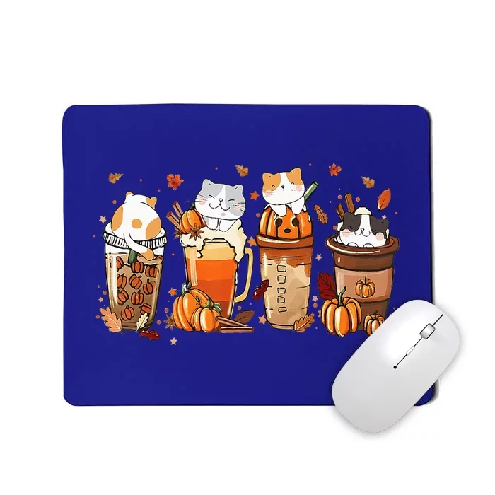 Pumpkin Spice Latte Costume For Cats Lover Mousepad