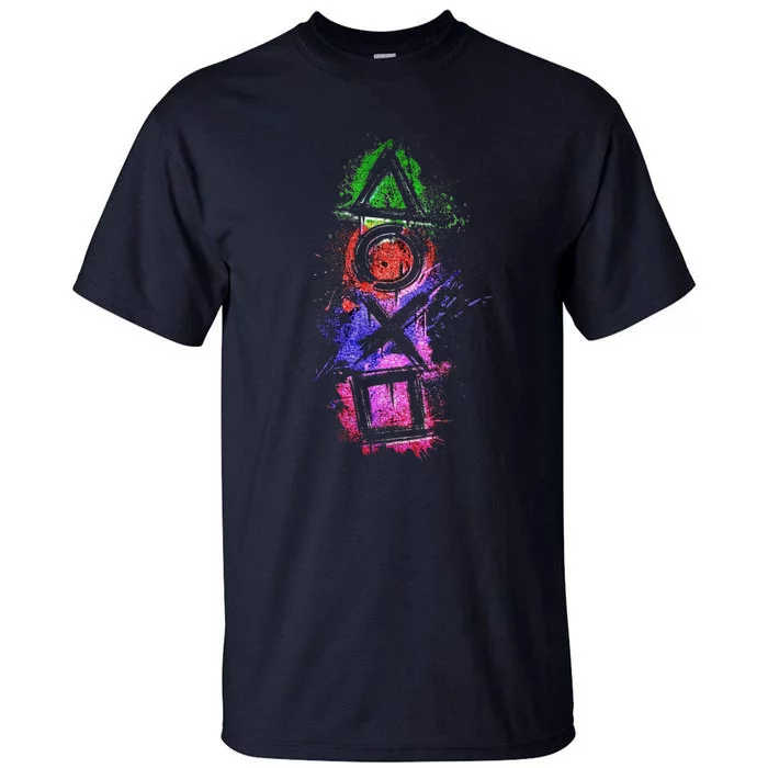 Playstation Symbol Logo Tall T-Shirt