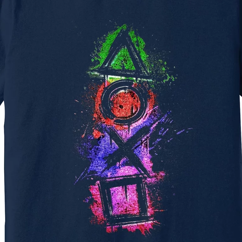 Playstation Symbol Logo Premium T-Shirt