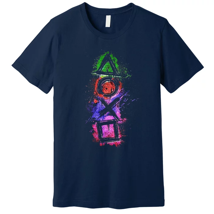 Playstation Symbol Logo Premium T-Shirt