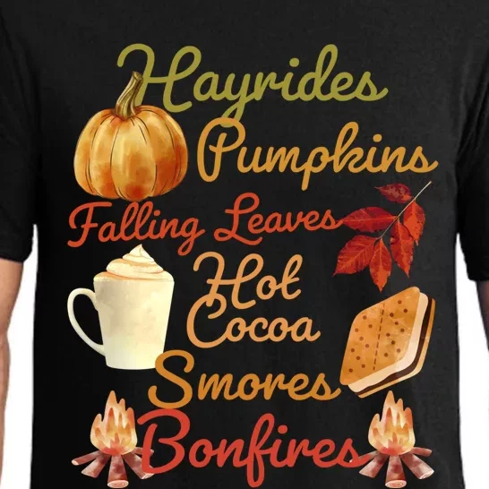 Pumpkin Spice Latte Halloween Fall Coffee Horror Movie Lover Gift Pajama Set