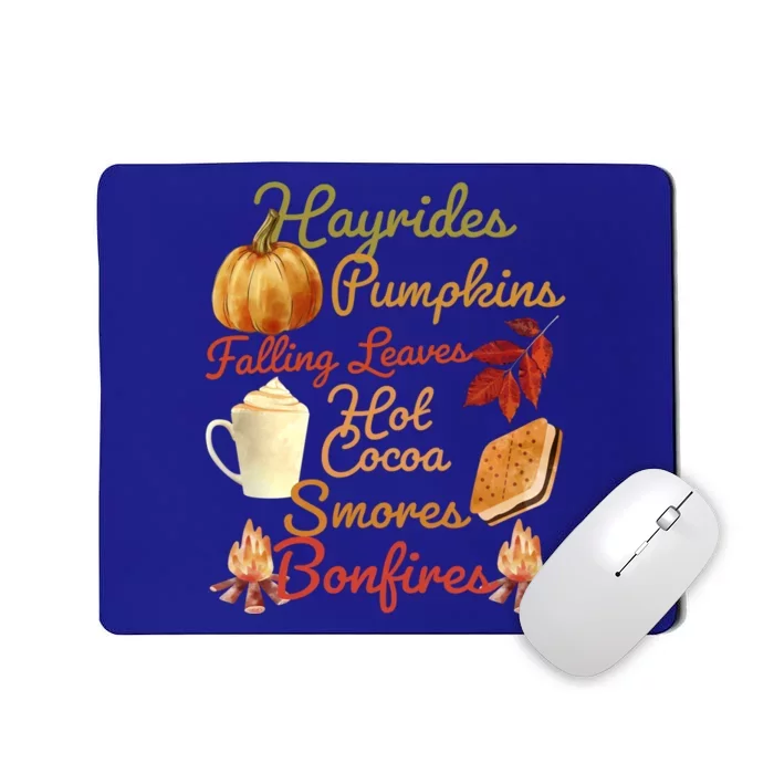 Pumpkin Spice Latte Halloween Fall Coffee Horror Movie Lover Gift Mousepad