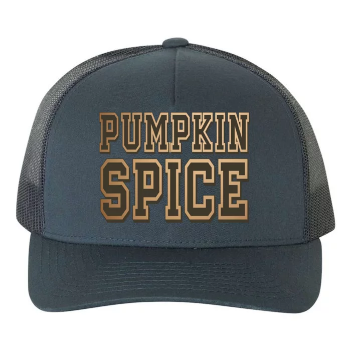 Pumpkin Spice Lover Fall Yupoong Adult 5-Panel Trucker Hat