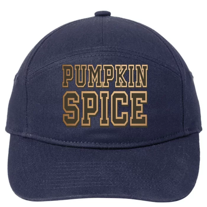 Pumpkin Spice Lover Fall 7-Panel Snapback Hat