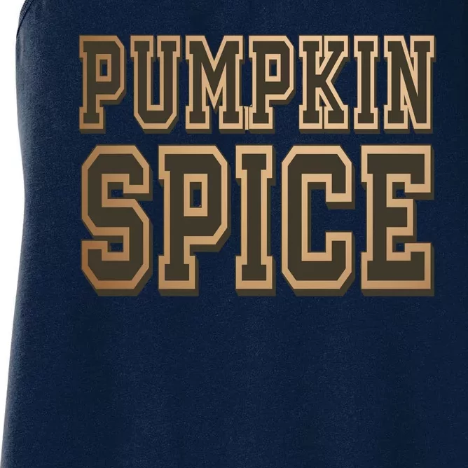 Pumpkin Spice Lover Fall Women's Racerback Tank