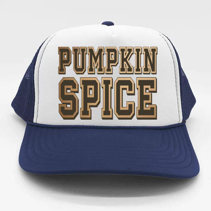 Pumpkin Spice Lover Fall Trucker Hat