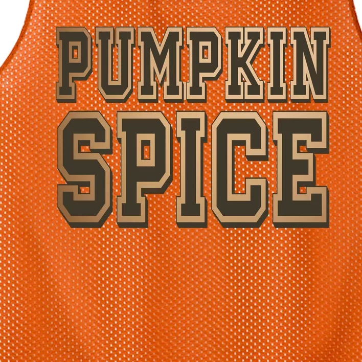 Pumpkin Spice Lover Fall Mesh Reversible Basketball Jersey Tank