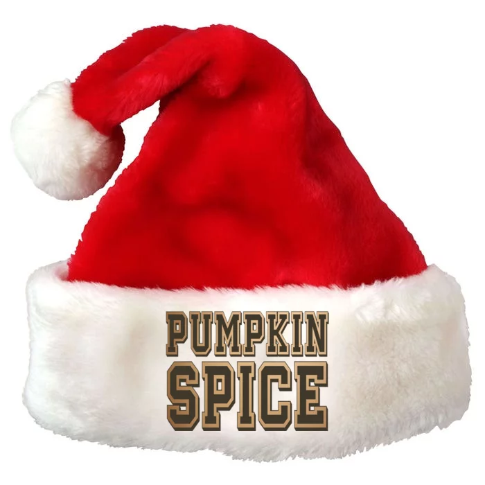 Pumpkin Spice Lover Fall Premium Christmas Santa Hat