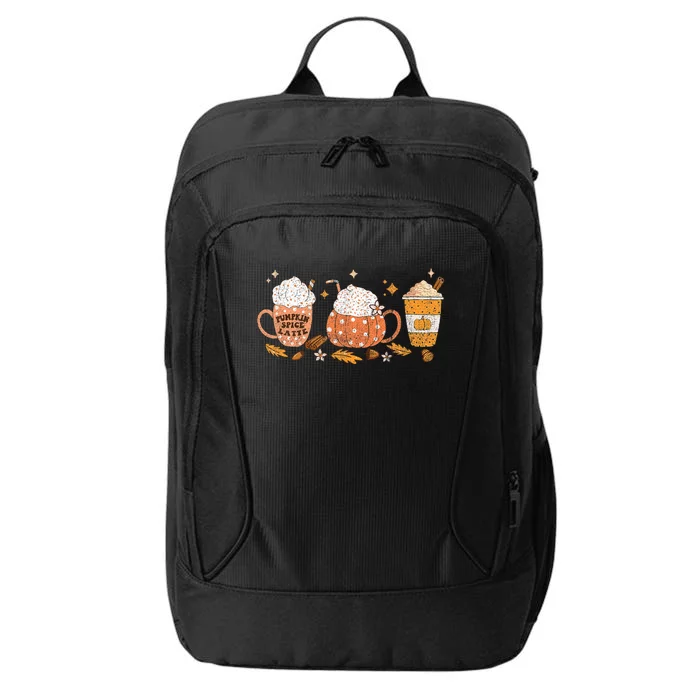 Pumpkin Spice Latte Fall Vibes Autumn Pumpkin Spice Coffee City Backpack