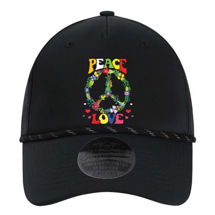 Peace Sign Love 60s 70s Tie Dye Hippie Costume Performance The Dyno Cap