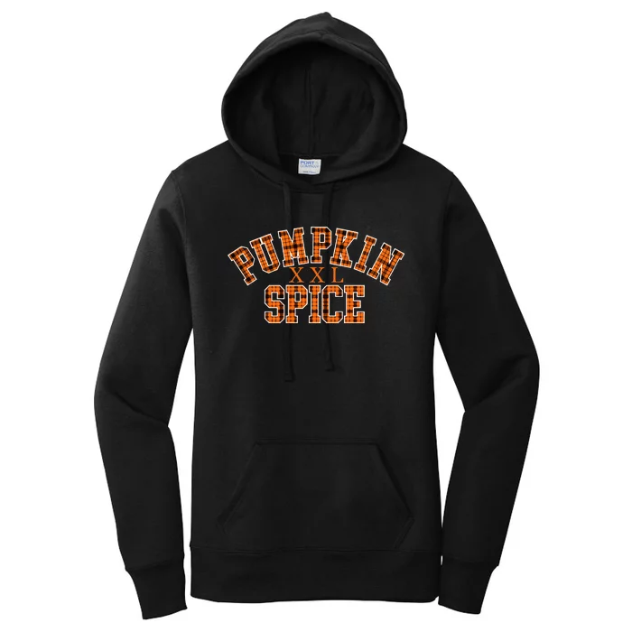 Pumpkin Spice Latte Fall Coffee Halloween Coffee PSL Women's Pullover Hoodie