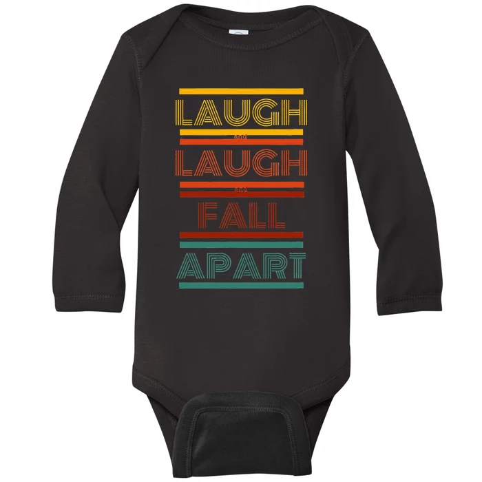 Phish  Sparkle  Laugh and laugh and fall apart Baby Long Sleeve Bodysuit