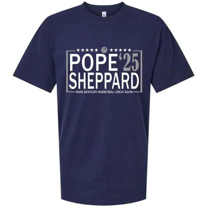 Pope Sheppard Make Kentucky Basketball Great Again Sueded Cloud Jersey T-Shirt