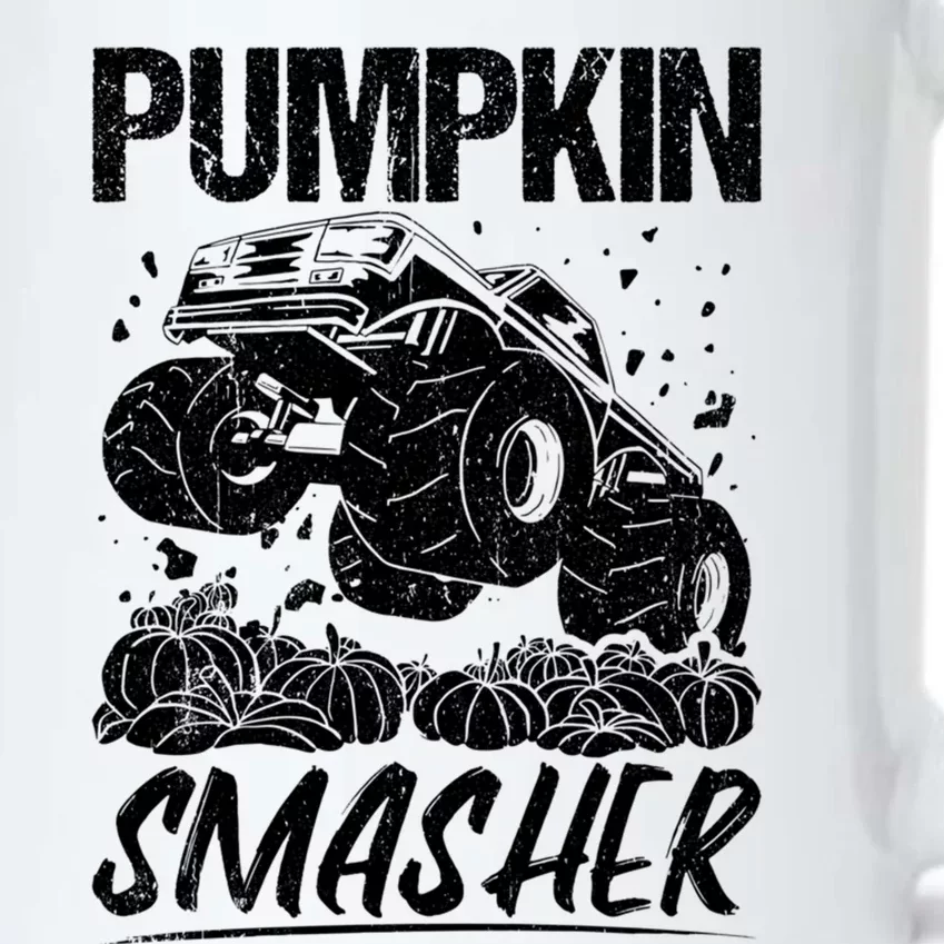 Pumpkin Smasher Monster Truck Pumpkin Halloween Party Great Gift Black Color Changing Mug